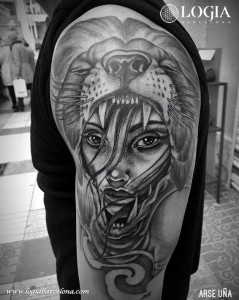 tatuaje-hombro-retrato-Logia-Barcelona-Arse      